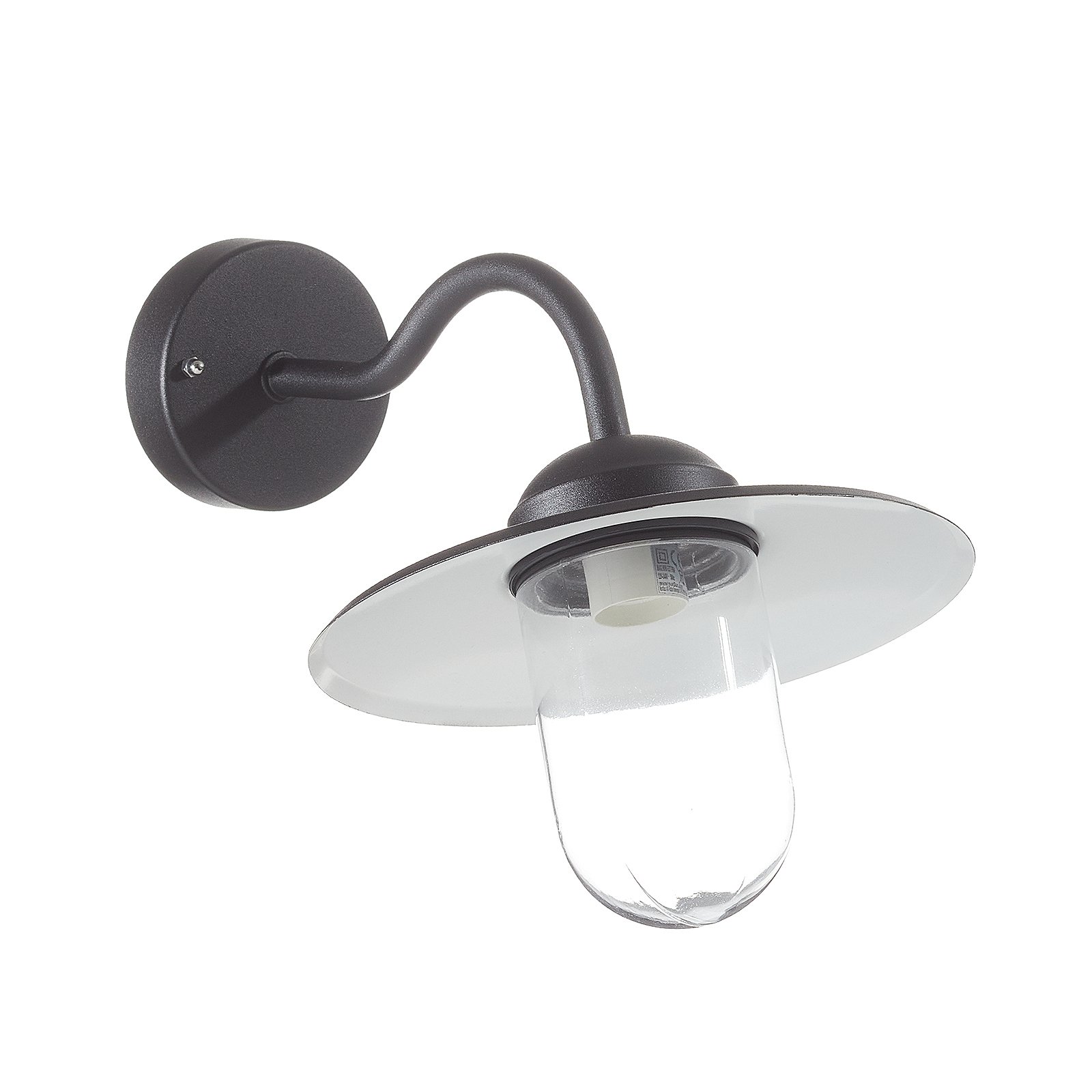 Luxembourg Outdoor Wall Lamp Black - Nordlux