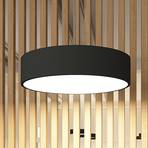 Arcchio Noabelle LED hanging lamp, black, 40 cm
