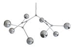 Drop Globe Chandelier Chrome - 101 Copenhagen