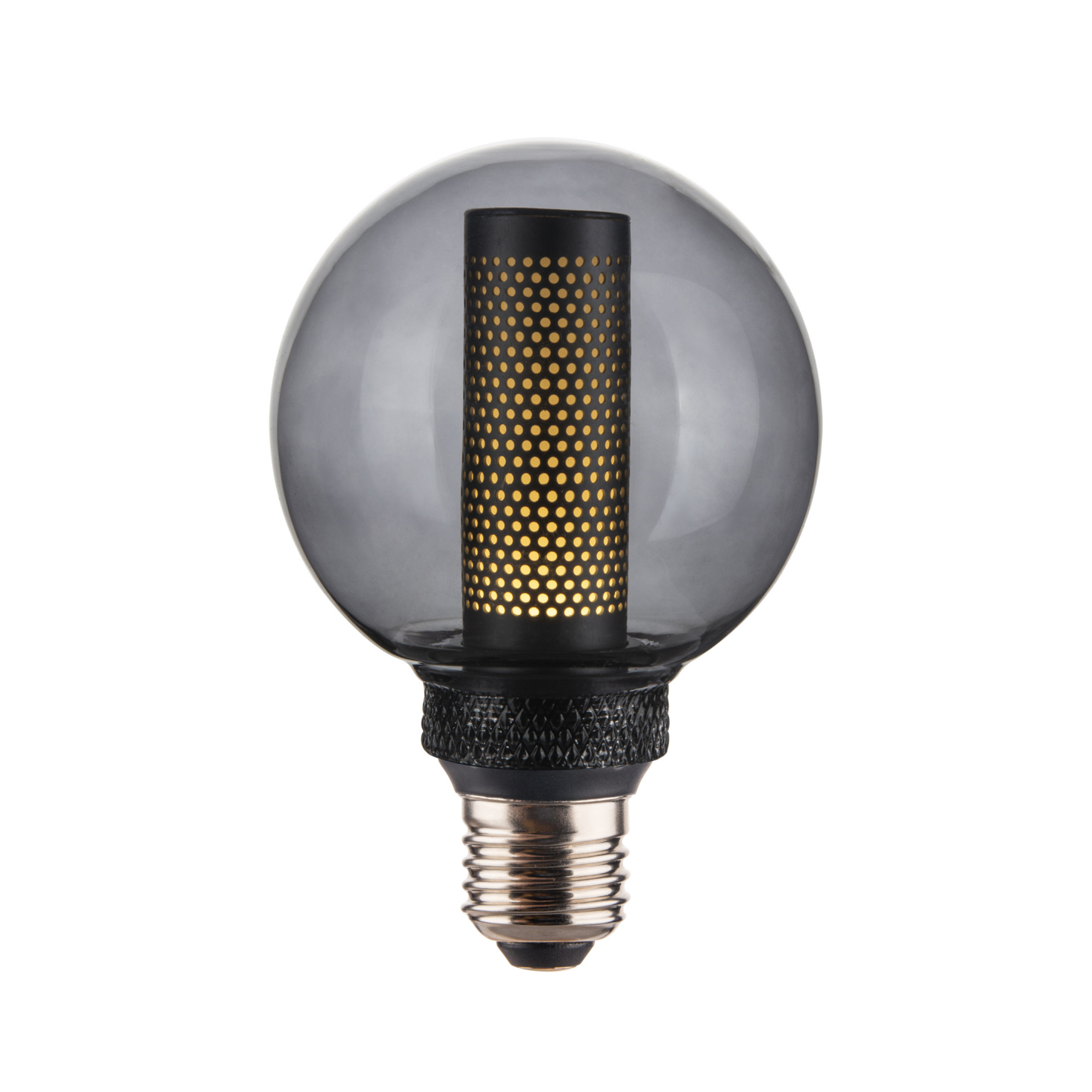 Lampadina LED Colors Core G80, E27, fumé, 2.200 K, 3 W - Halo Design
