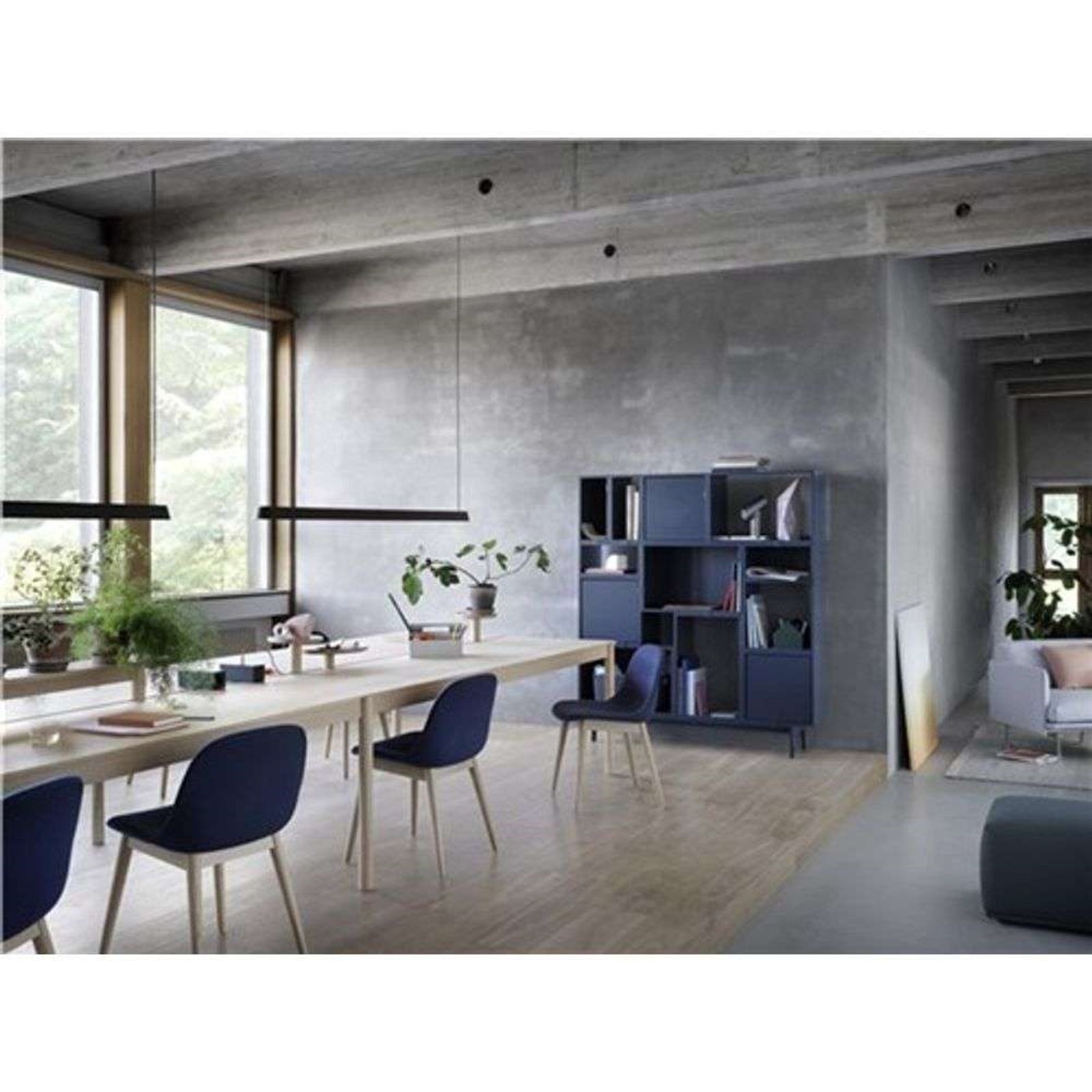 Linear Lustră Pendul L169 Grey - Muuto