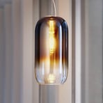 Artemide Gople hanging lamp, blue/black