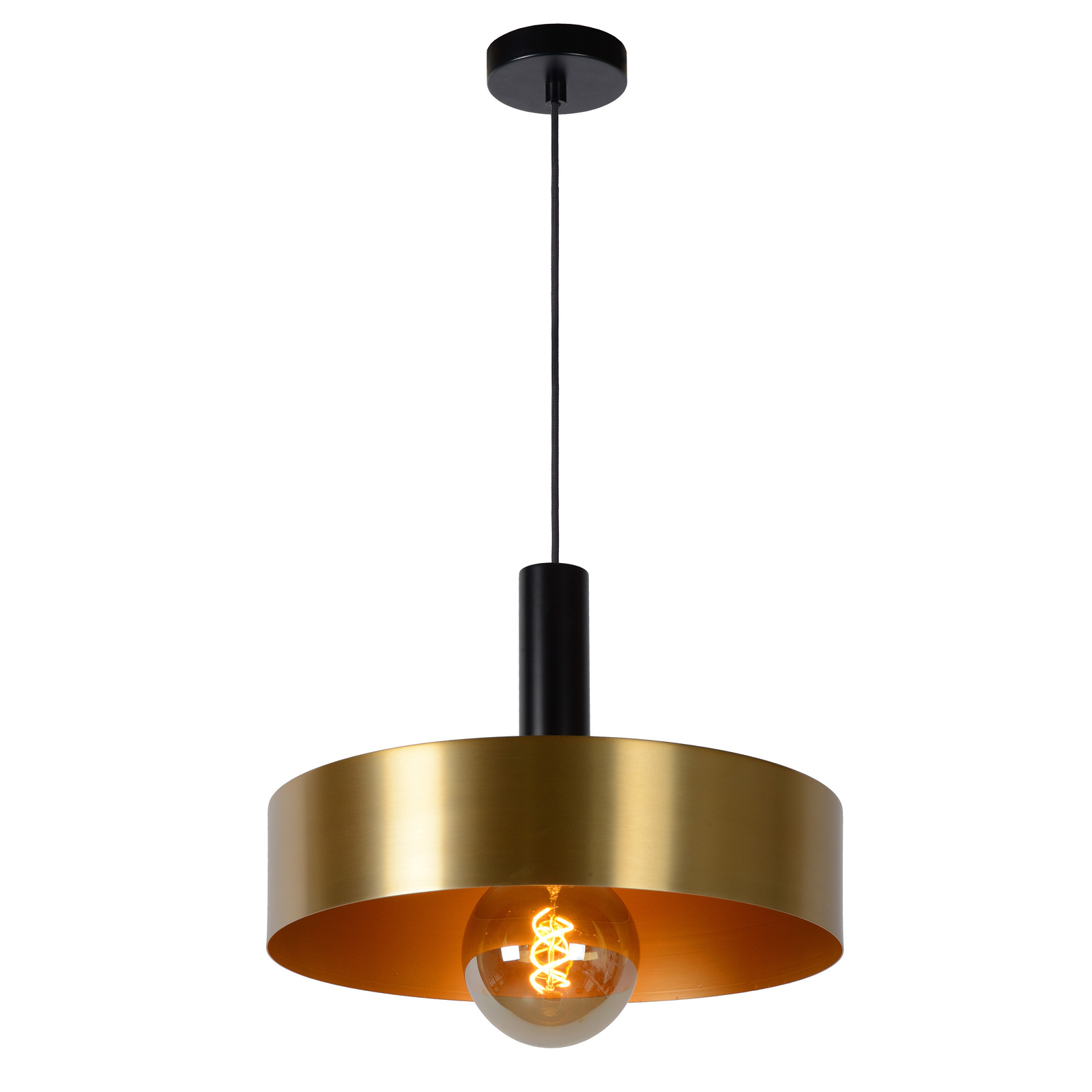 Giada hanglamp zwart goud