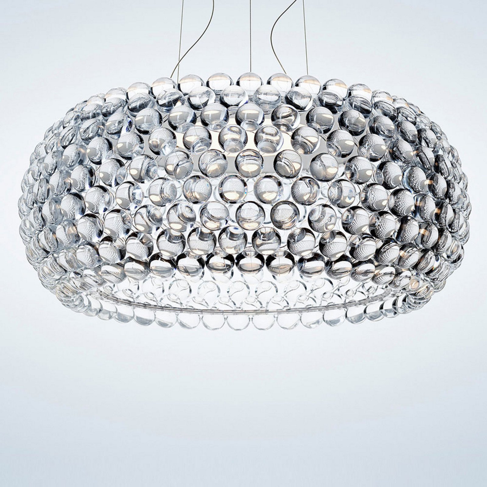 Foscarini Caboche Plus Grande pendul transparent - Camera de zi / sufragerie - Design - Plastic