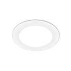 Luminaire encastrable LED Jeft, Ø 17 cm, blanc, 4000K, pas dimmable