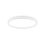 Lámpara LED de techo Shallow, blanca, Ø 24 cm, IP44, plástico