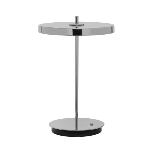Asteria Move Portable Lámpara de Sobremesa Polished Steel - UMAGE