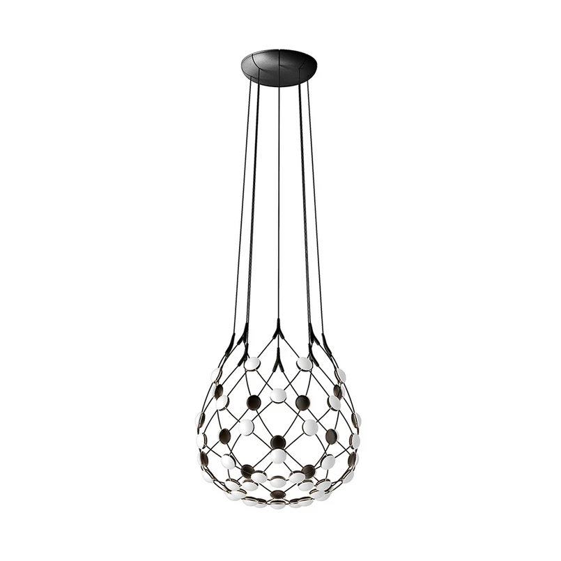 Luceplan – Mesh Pendelleuchte Ø100xH90 Phase 3m Black