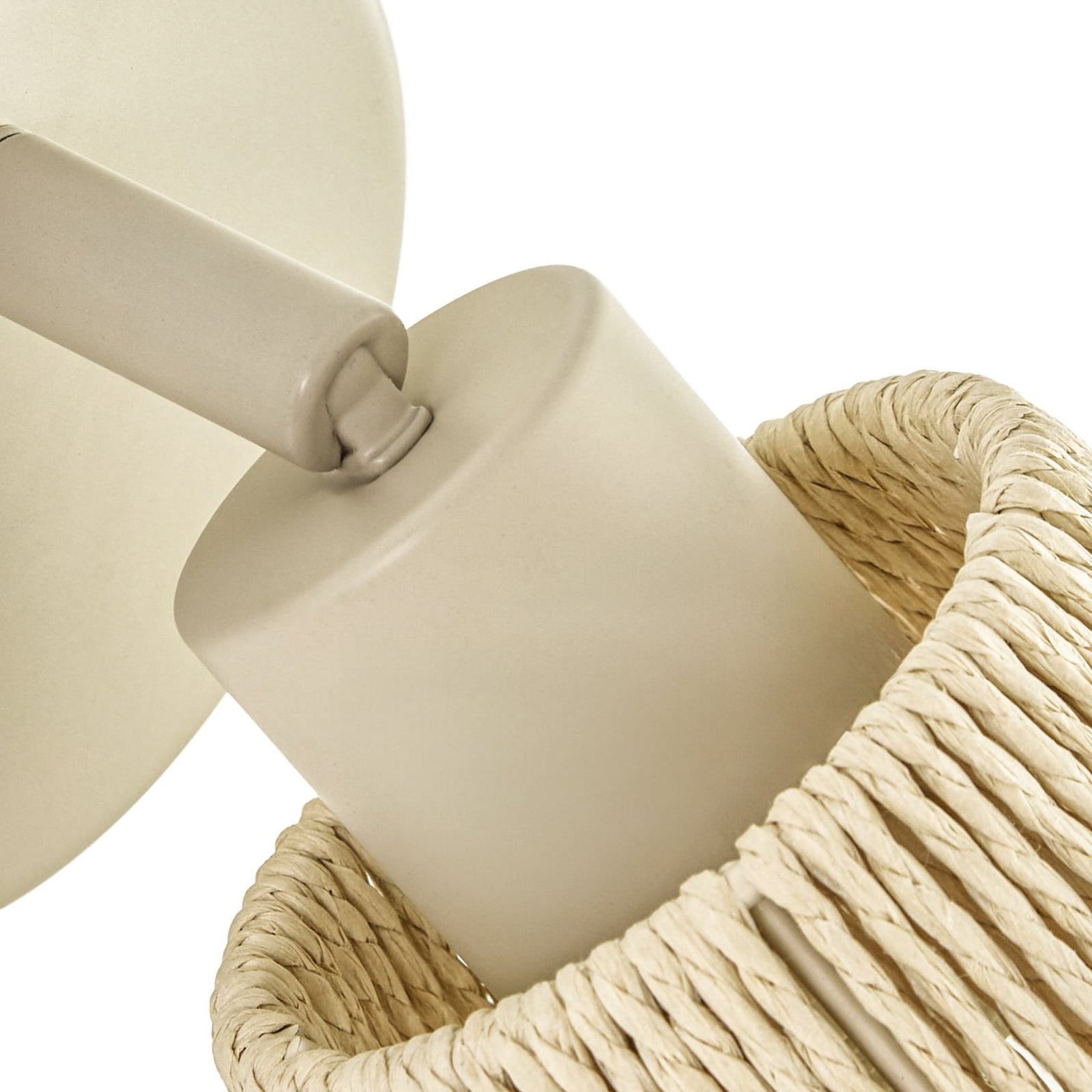 Anuva Wandspot, beige, Papier, 1-flammig, E14 - Lindby Anuva Wandspot, beige, Papier, 1-flammig, E14 - Lindby