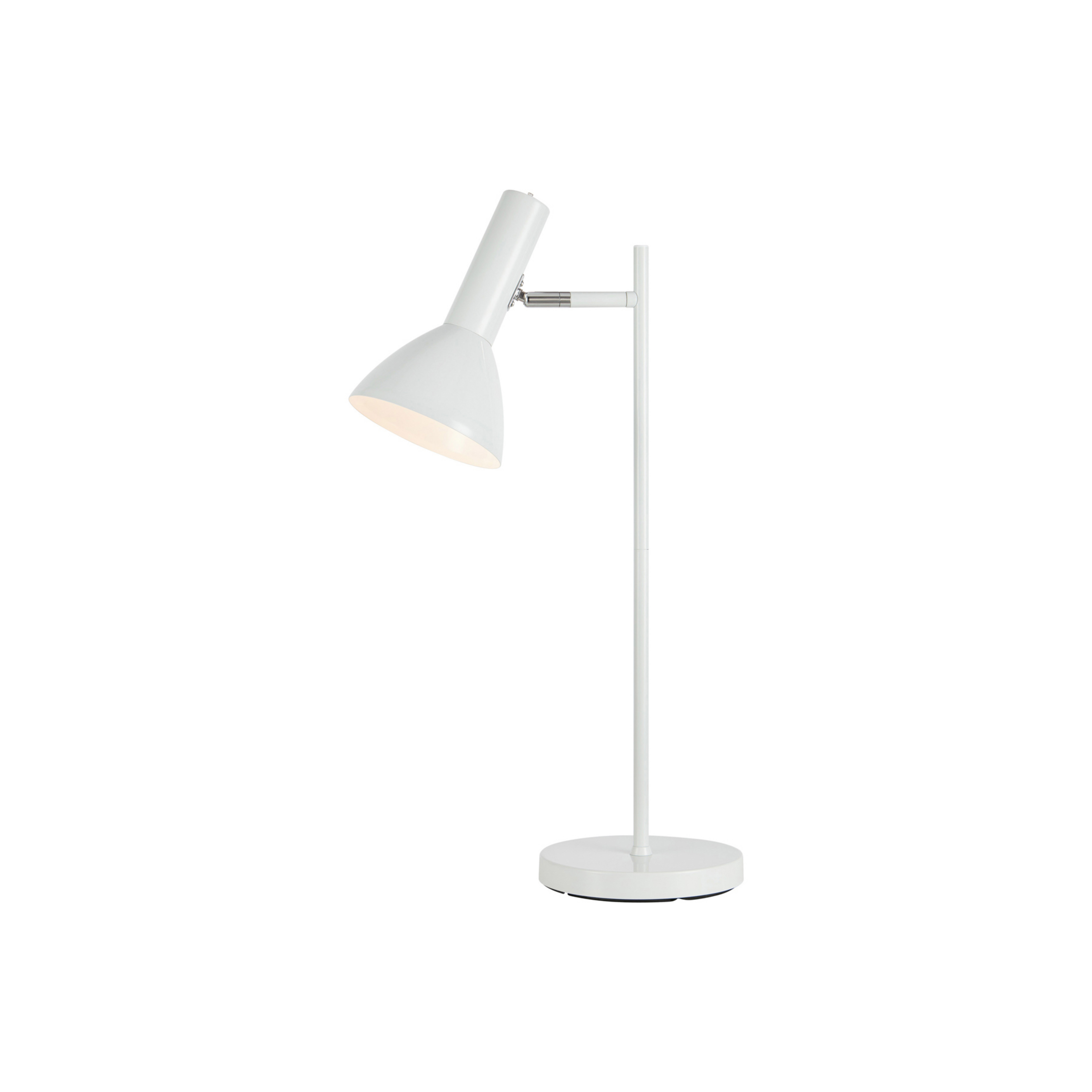 Lampa stołowa Metro, biała, 1-punktowa