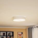 Kimban ceiling light made of metal, Ø 36 cm, white