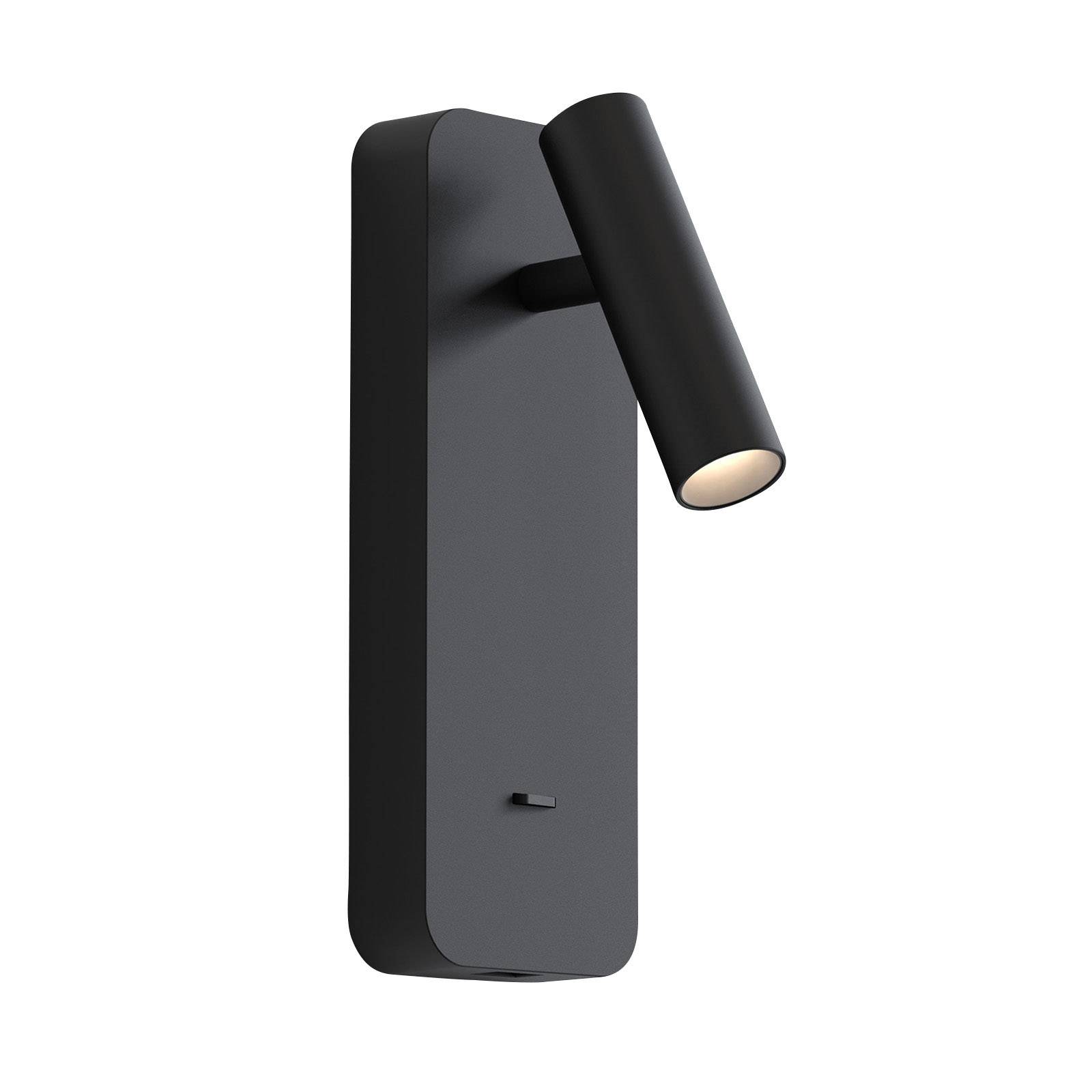 Astro Enna felszíni USB LED fali lámpa, fekete
