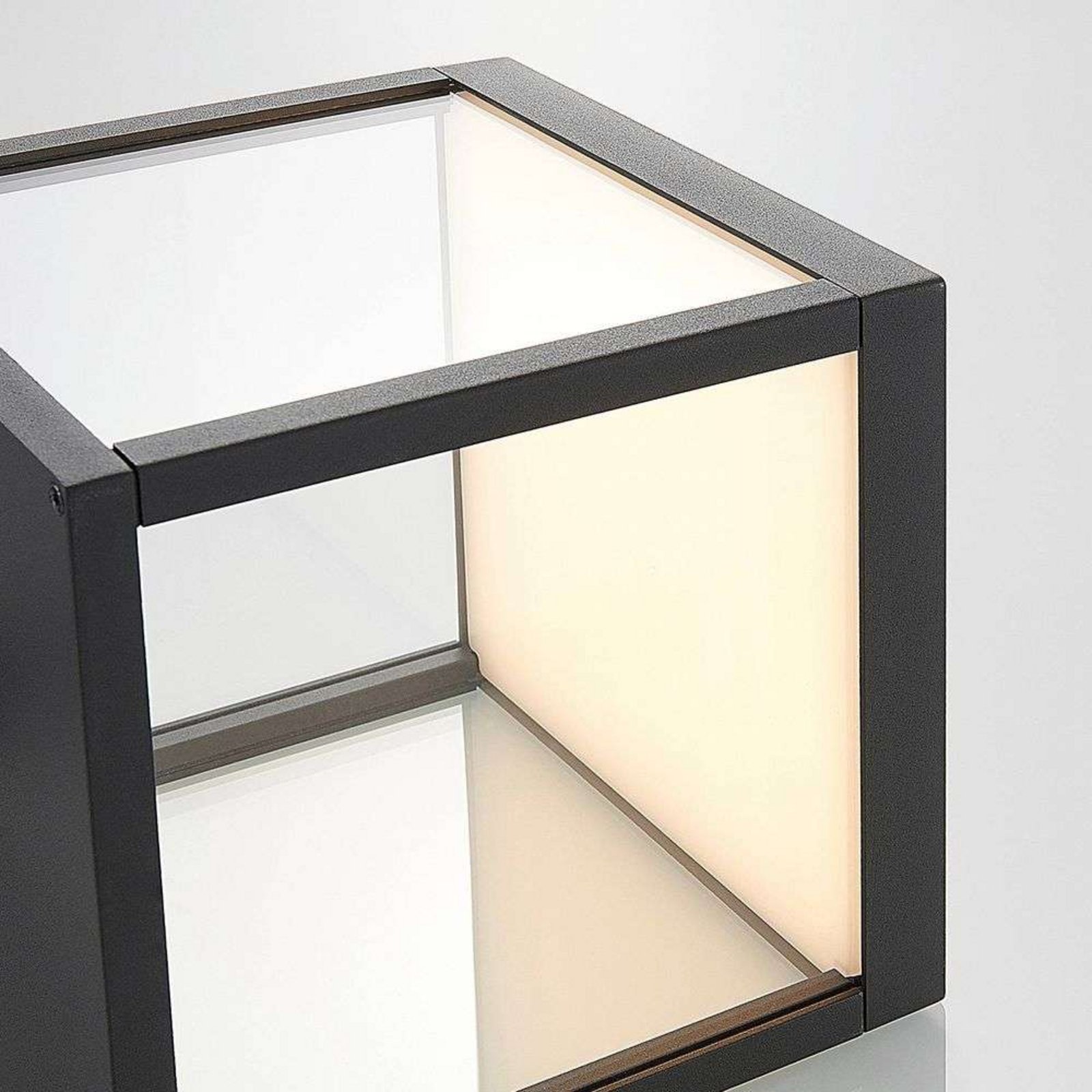 Cube LED Aplica de Exterior Graphite - Lucande