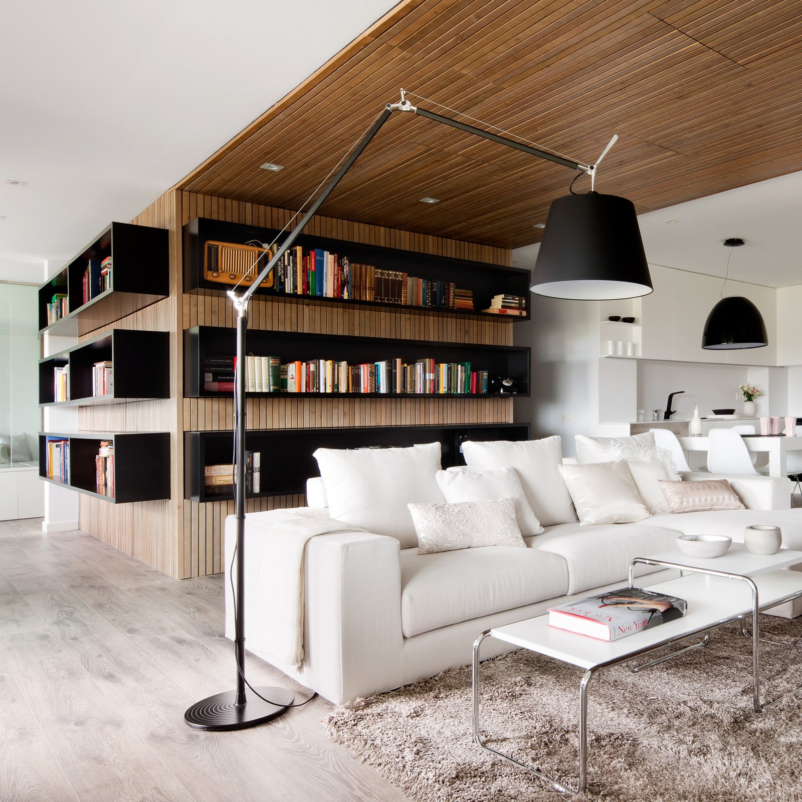 Artemide Tolomeo Mega podno tijelo, prigušivo, crno