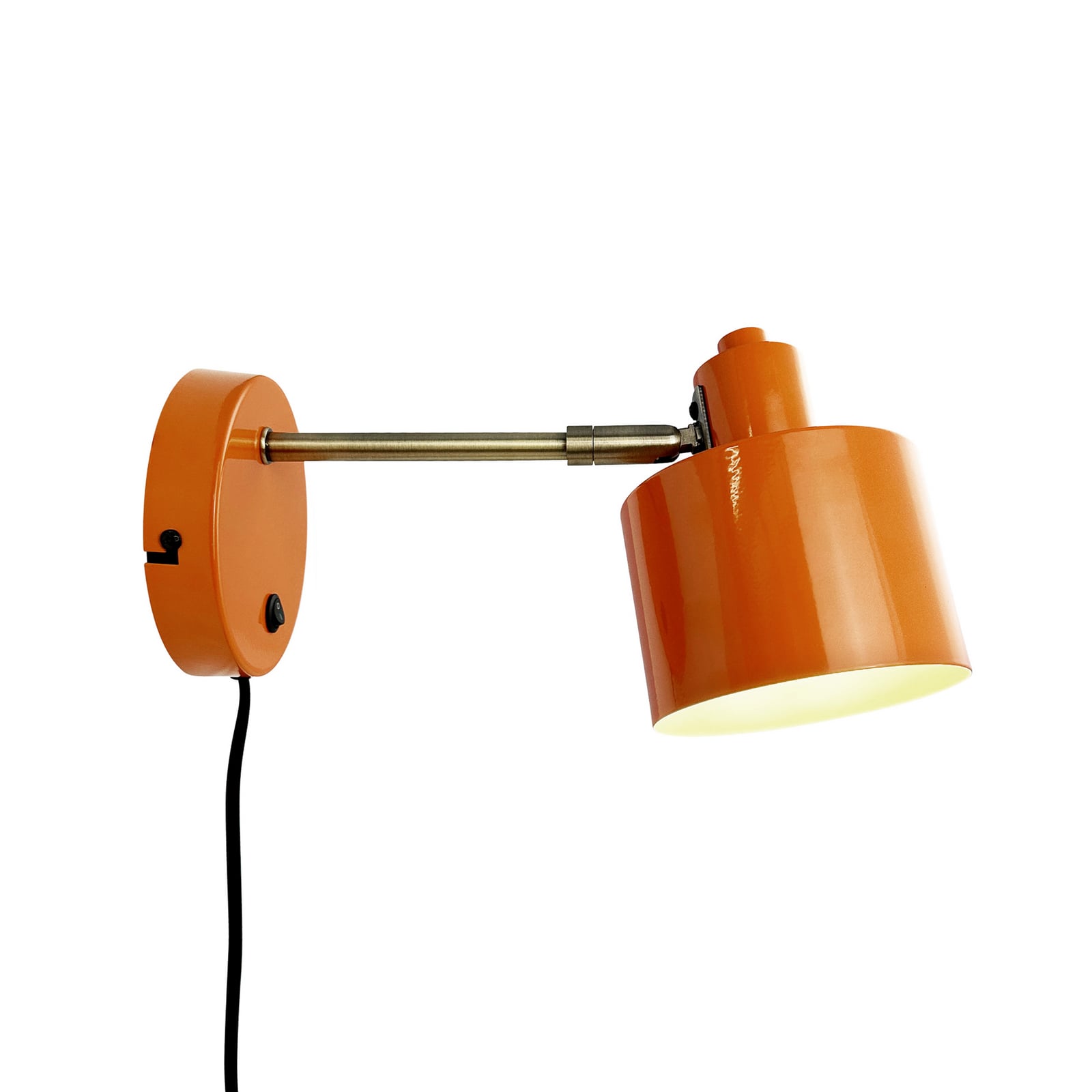 Applique Ocean, arancione/ottone, metallo - DybergLarsen