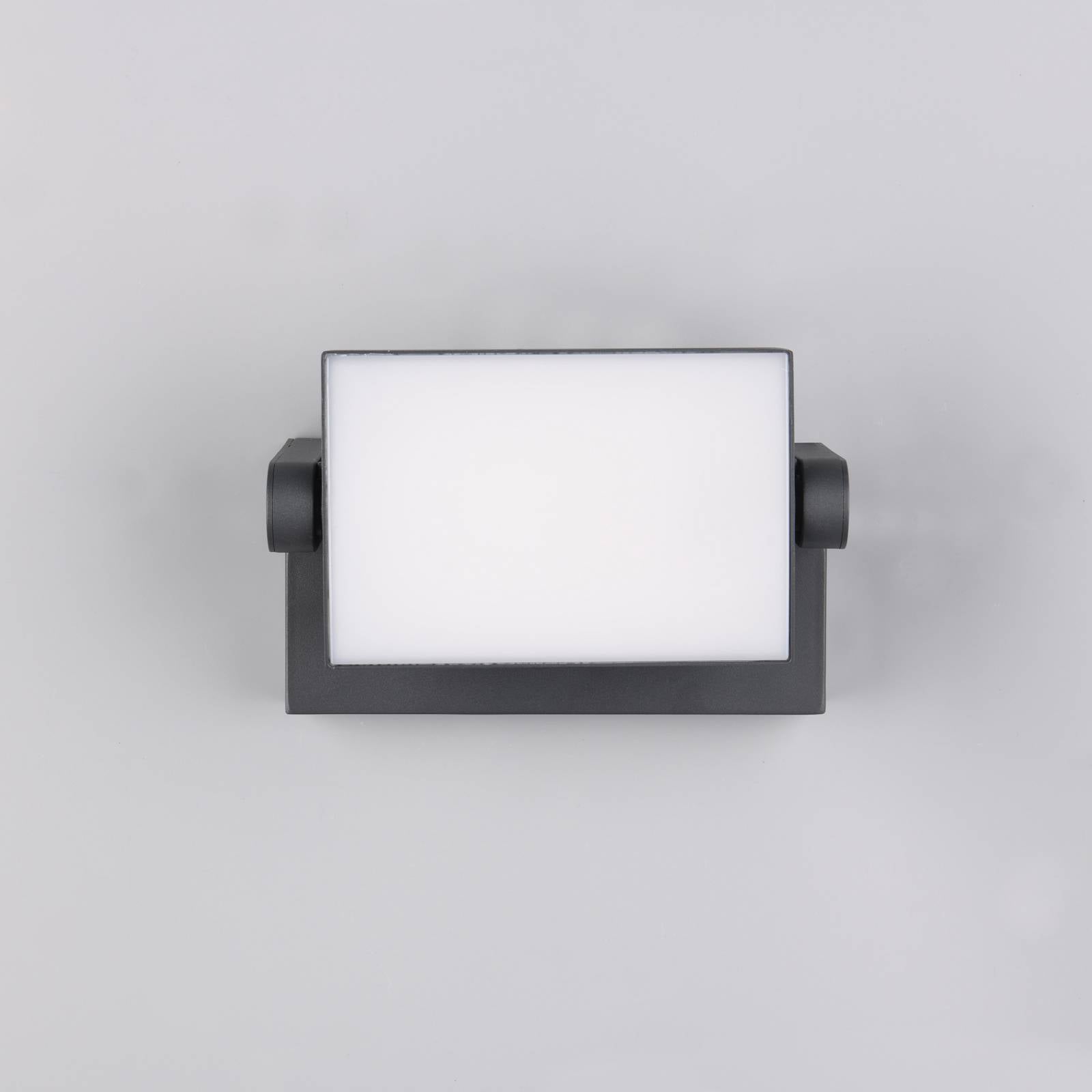  Trio Lighting Led-außenwandleuchte Kansas, Anthrazit, Breite 20 Cm, Ip54 