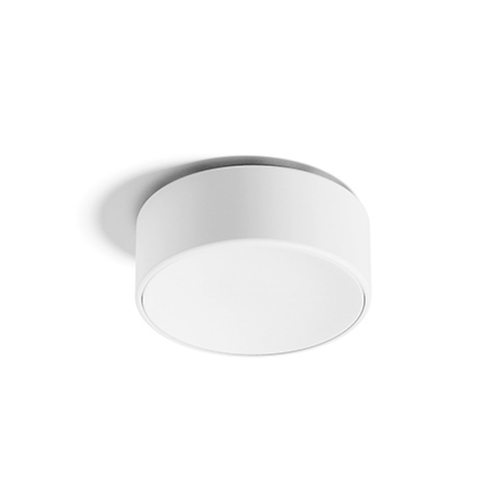 Boîtier de raccordement Nivo, blanc, Ø 9 cm, métal - Sigor