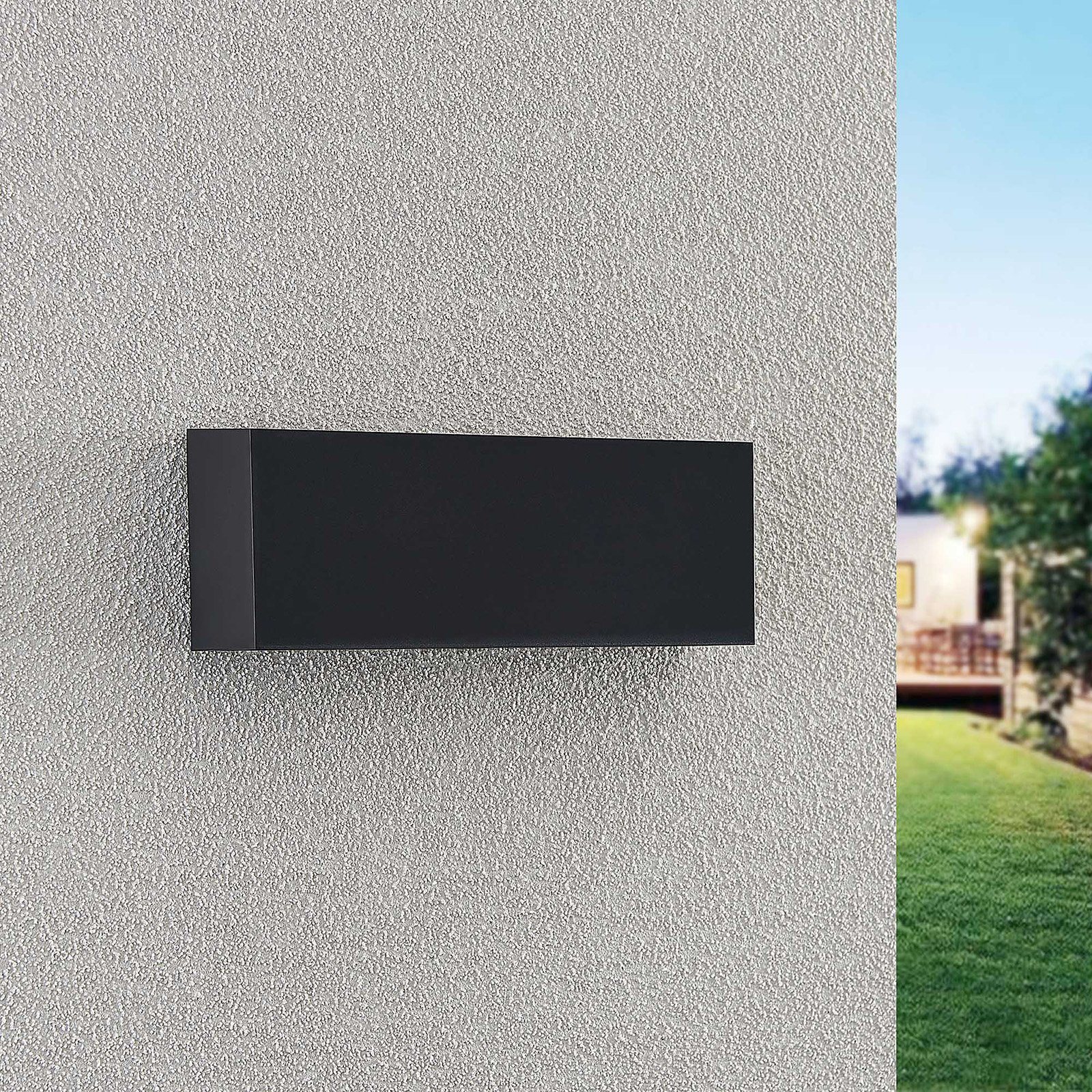 Jarte Down Buiten Wandlamp Dark Grey - Lindby