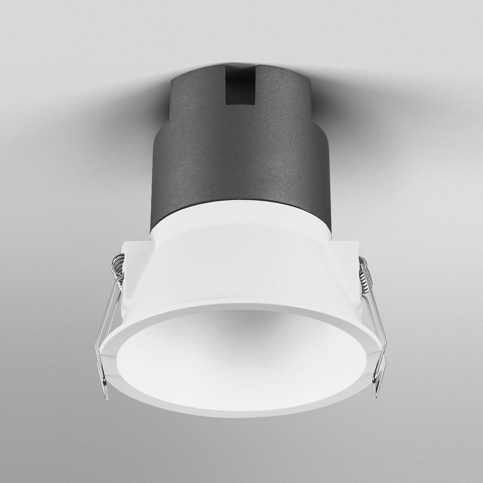 OSRAM LED-Einbauspot TWIST, weiß/weiß, 840, Ø 9,3 cm, Metall