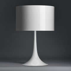 FLOS Spun Light T1 - bílá stolní lampa