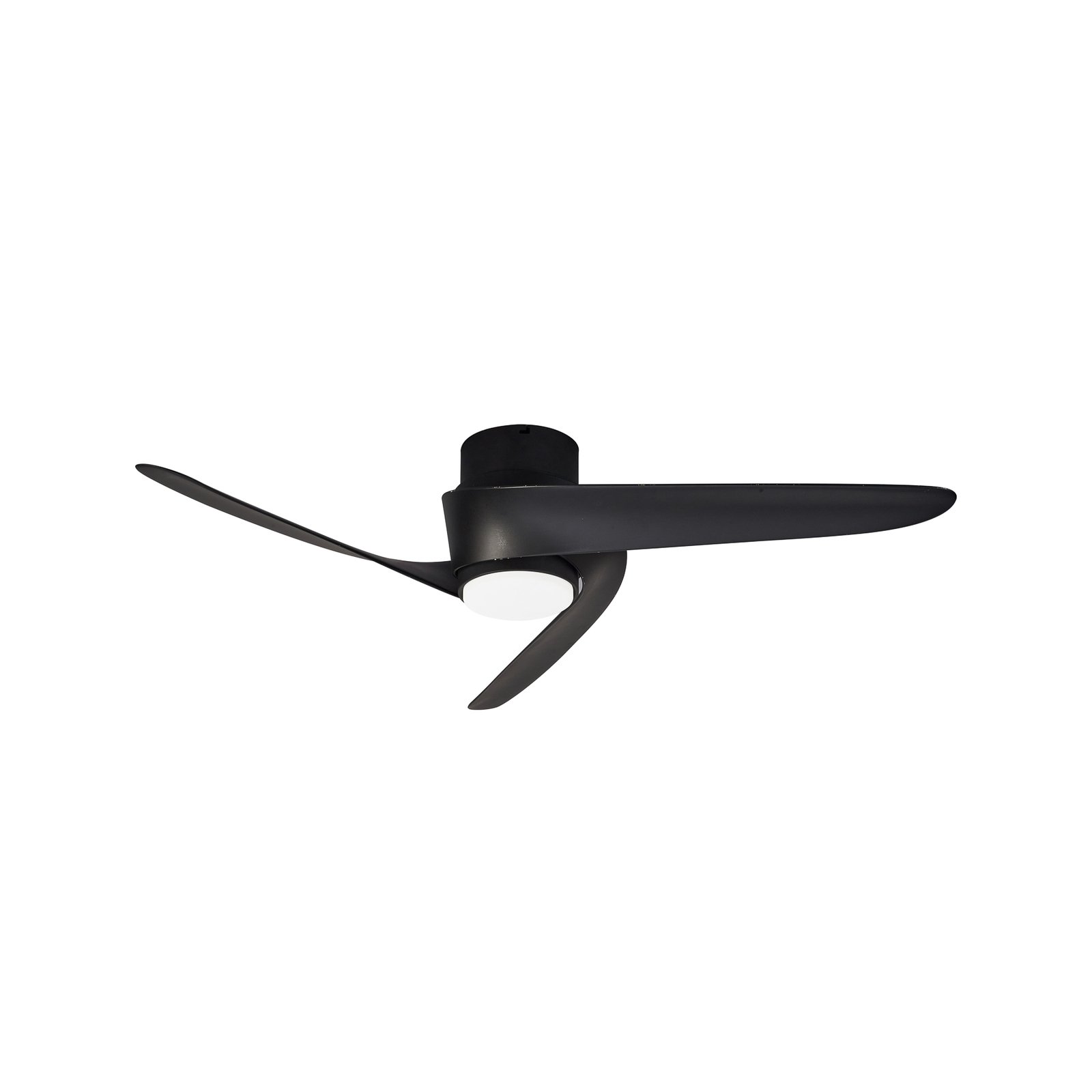 Ventilatore da soffitto Groenland nero DC silenzioso Ø 122 cm CCT