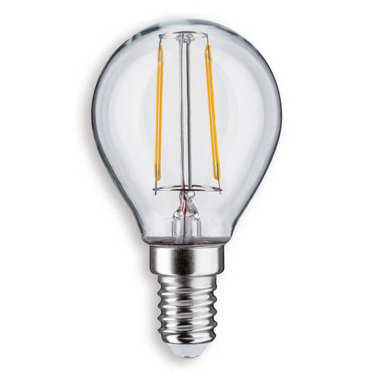 Paulmann LED-dropplampa E14 2,6 W 827 klar
