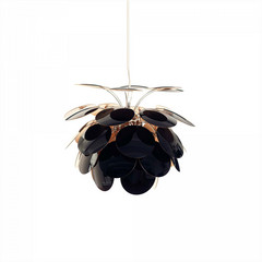 Discoco Pendelleuchte Ø88 Schwarz/Gold - Marset