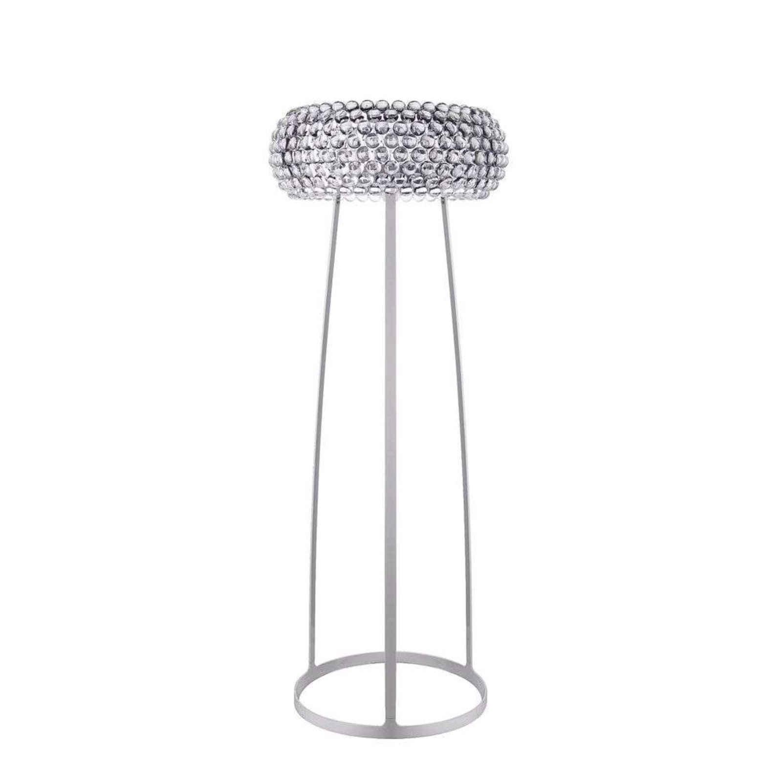 Caboche Plus LED Lampadar Transparent Medium - Foscarini