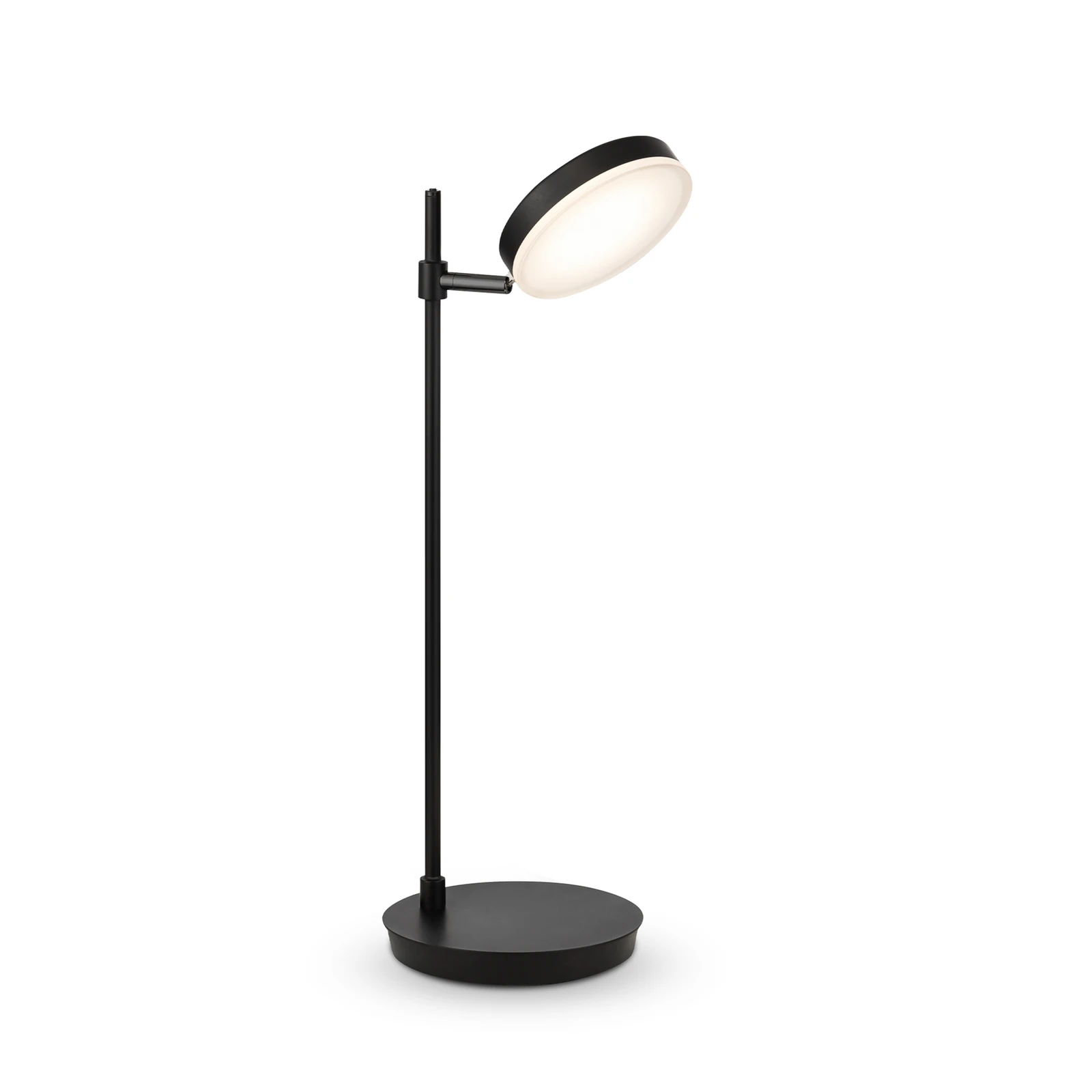 Maytoni LED stolová lampa Fad, čierna, kov 47 cm nastaviteľná
