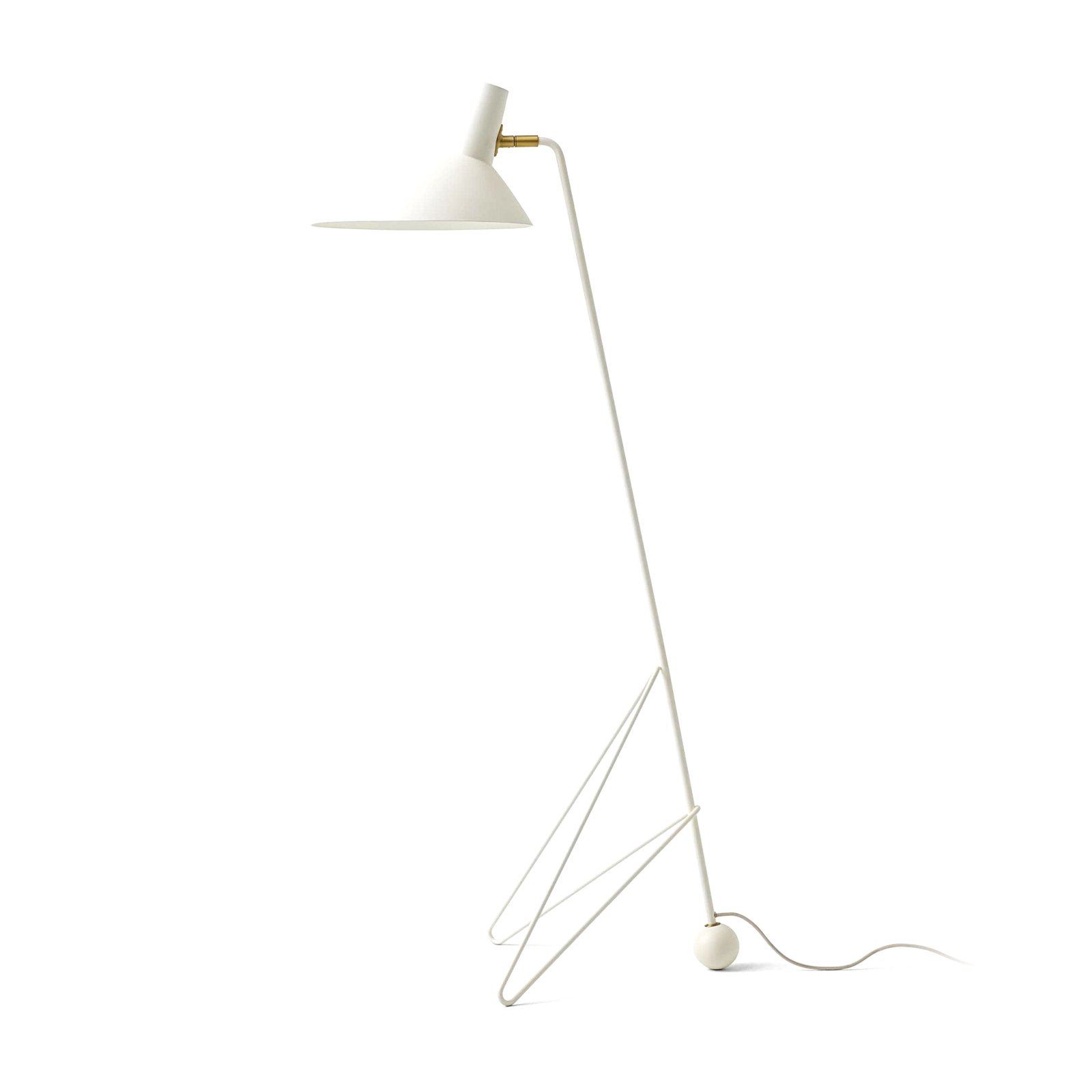 &TRADITION Lampe sur pied Tripod HM8, blanc, hauteur 134 cm