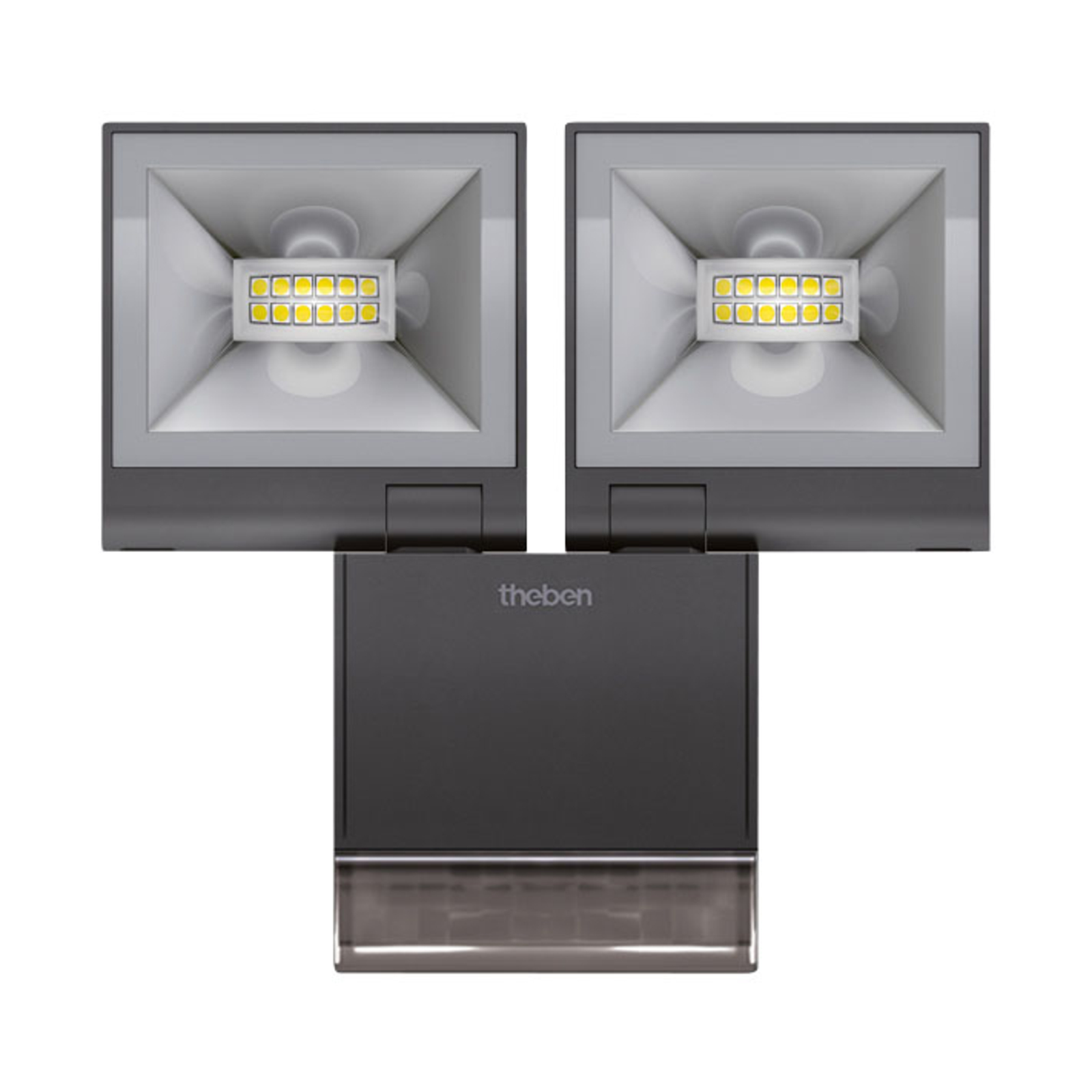 Theben theLeda S20 Strahler 2flg Sensor 4.000K