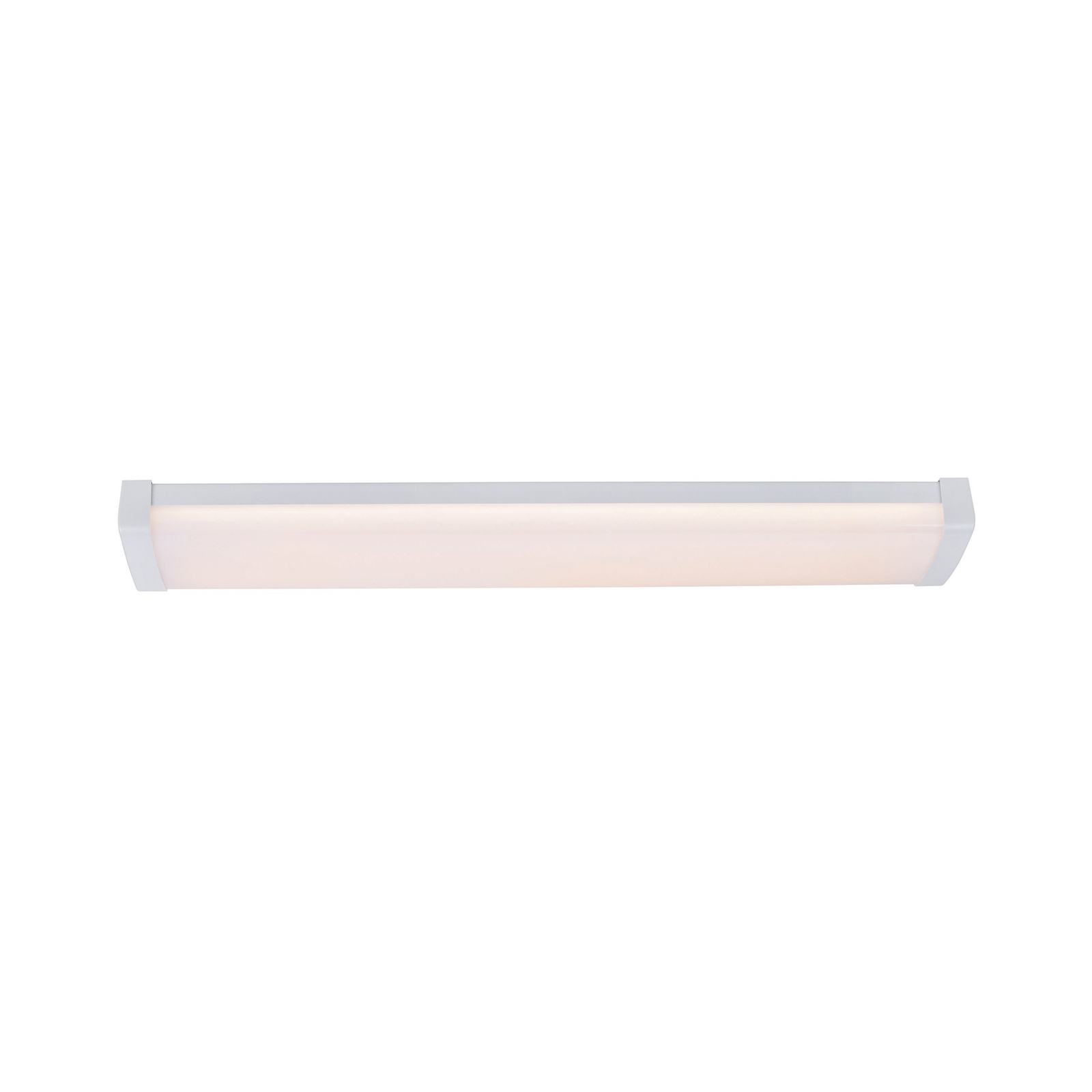 Wilmington LED batten light, length 60.5 cm, white, plastic