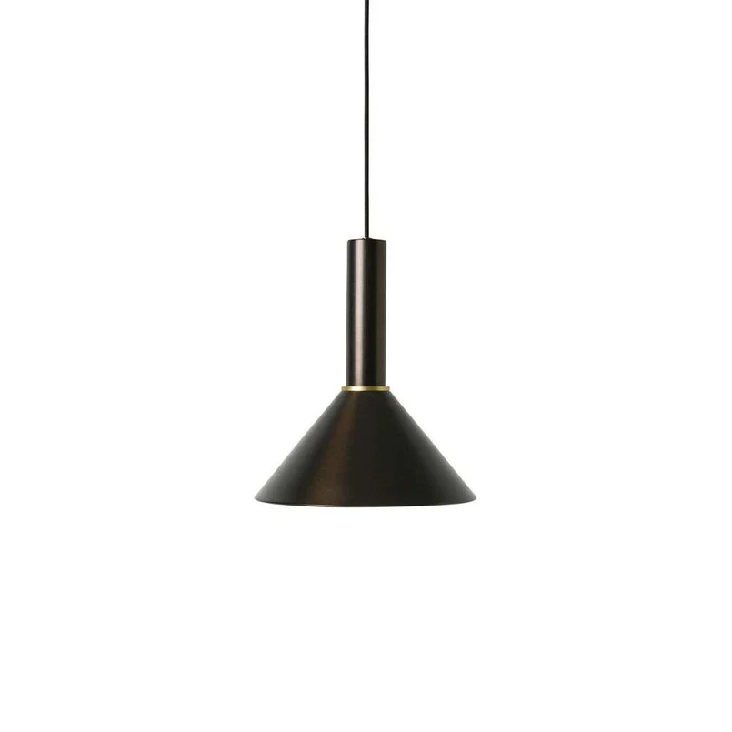 ferm LIVING - Collect Suspension Cone High Black Brass