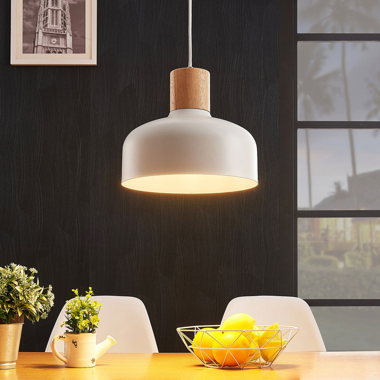 Carlise Suspension White - Lindby