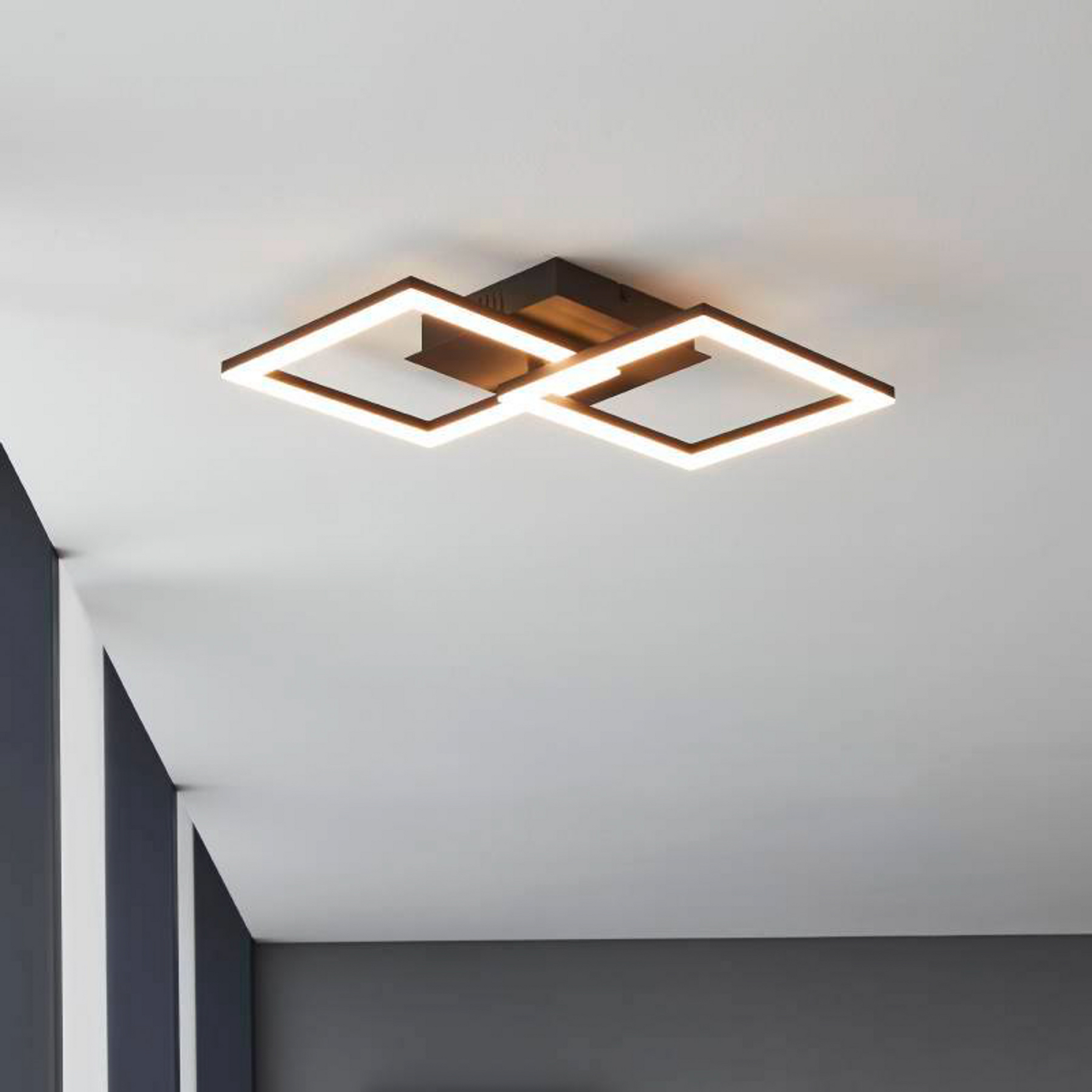 EGLO connect Paranday-Z plafón LED 2 luces 52cm