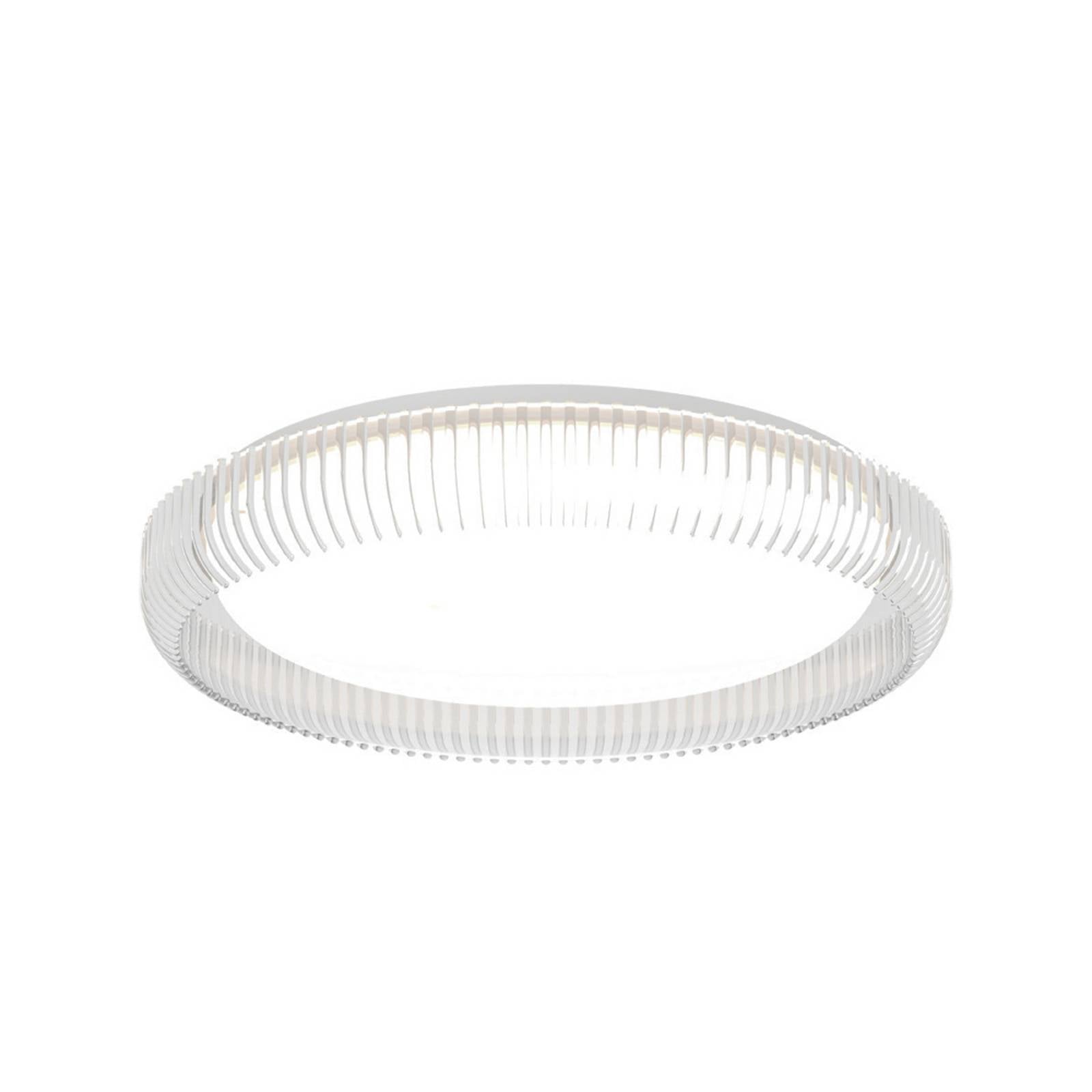 EGLO LED-Deckenleuchte MONTEDORO, klar/weiß, Ø 40 cm, CCT