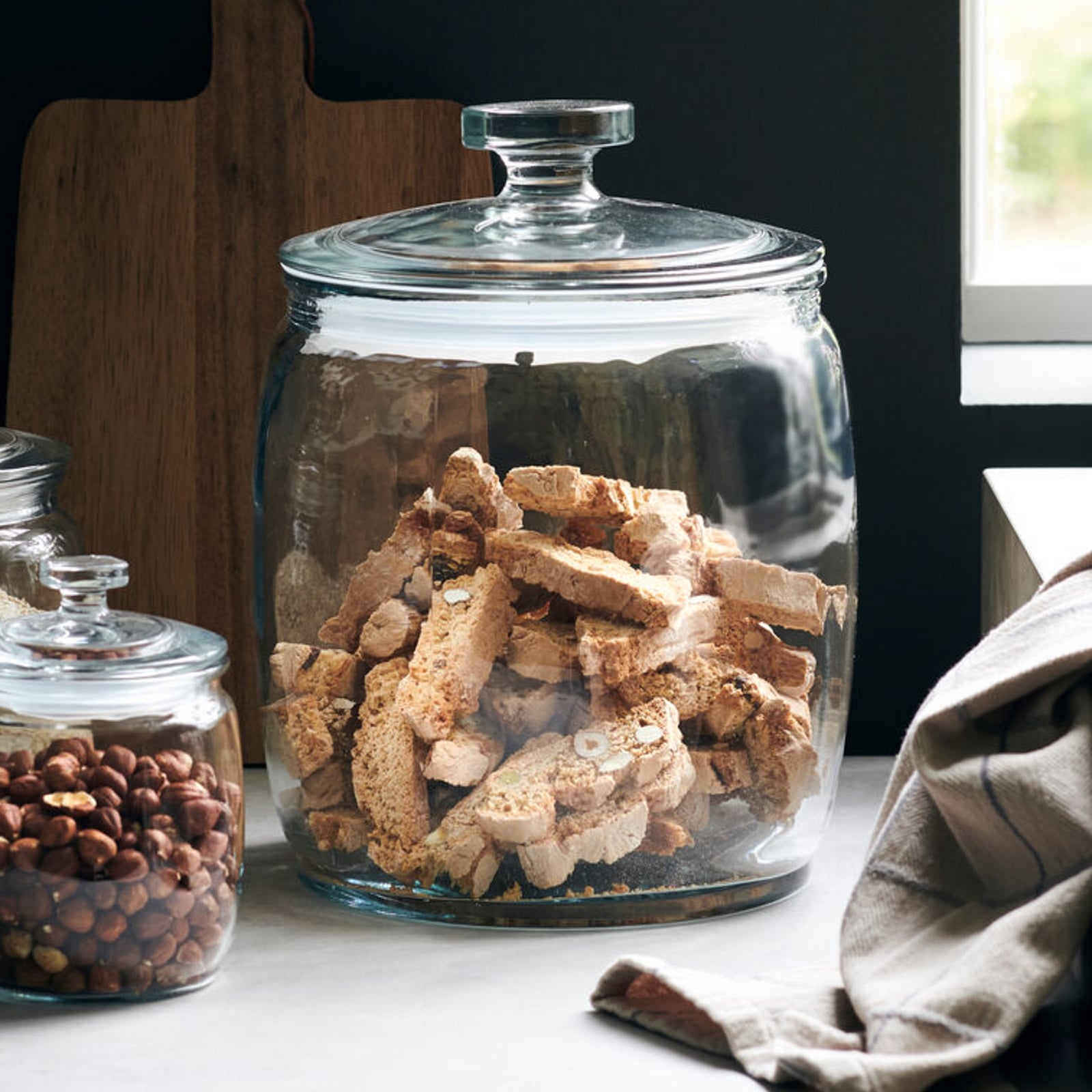 Barattolo di vetro HDVille, trasparente, 29 x 23 cm - House Doctor