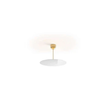 Millimetro Deckenleuchte H33 Ø50 Brass/Mirror - Luceplan