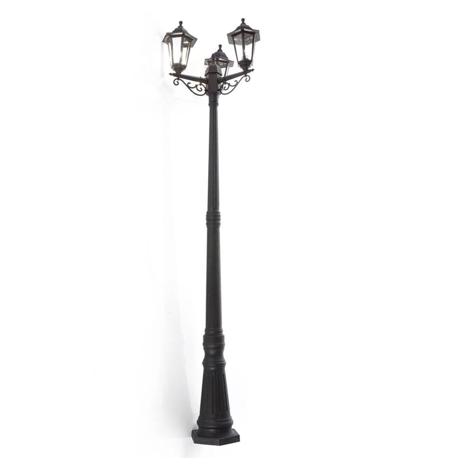 Nane Outdoor Garden Lamp Black - Lindby