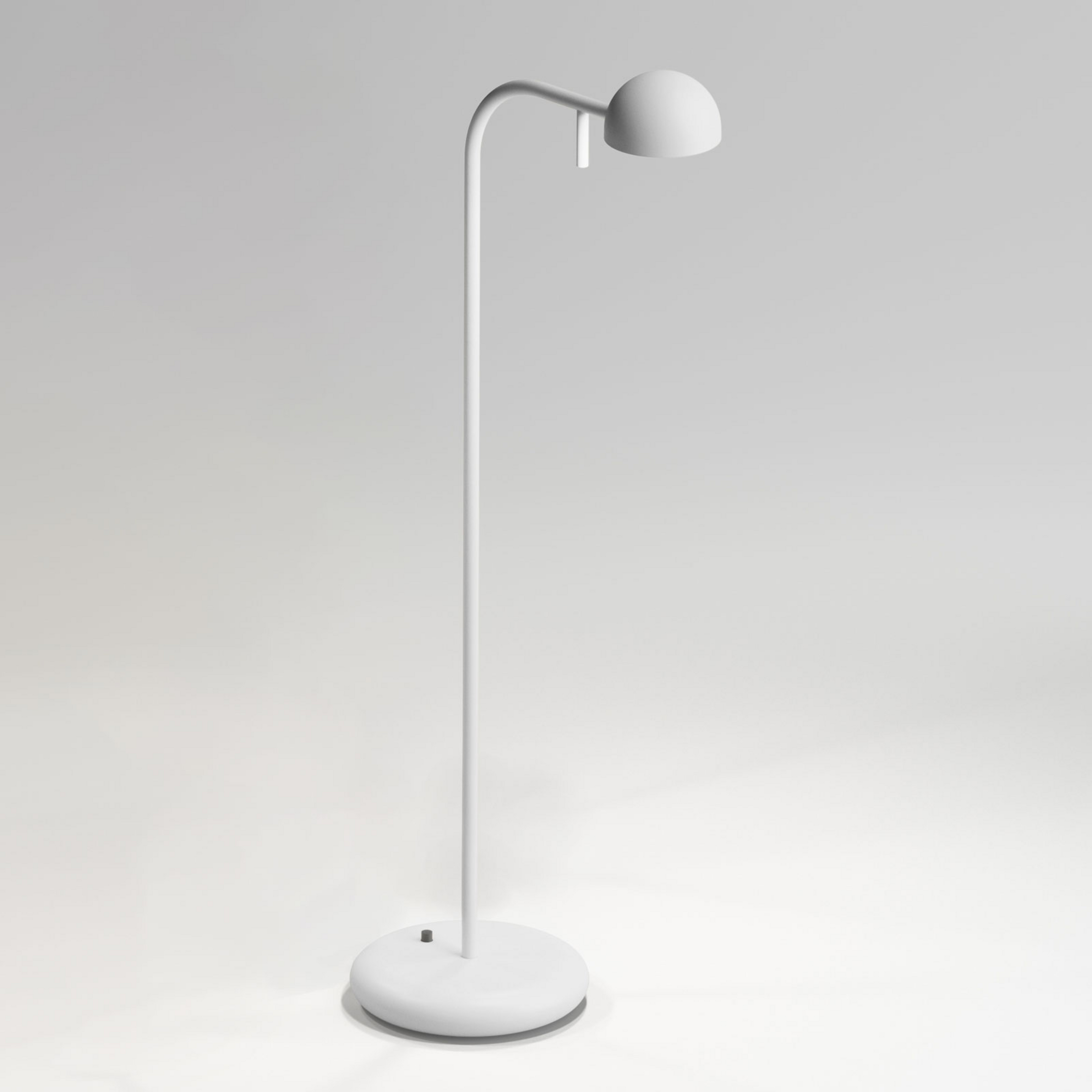 Vibia Pin 1650 lámpara mesa LED, largo 23cm blanco