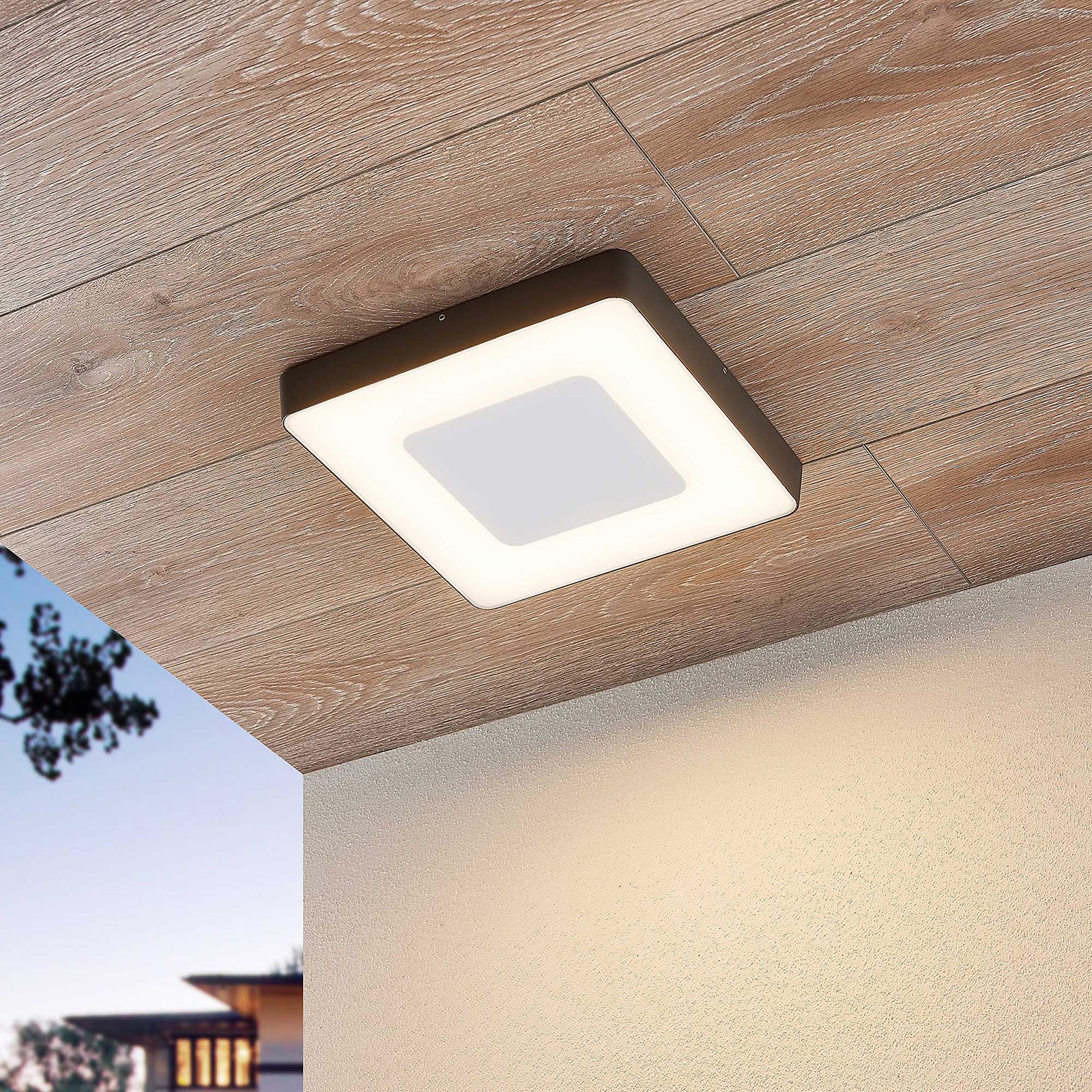 Sora Udendørs Plafonnier White/Dark Grey - Lucande