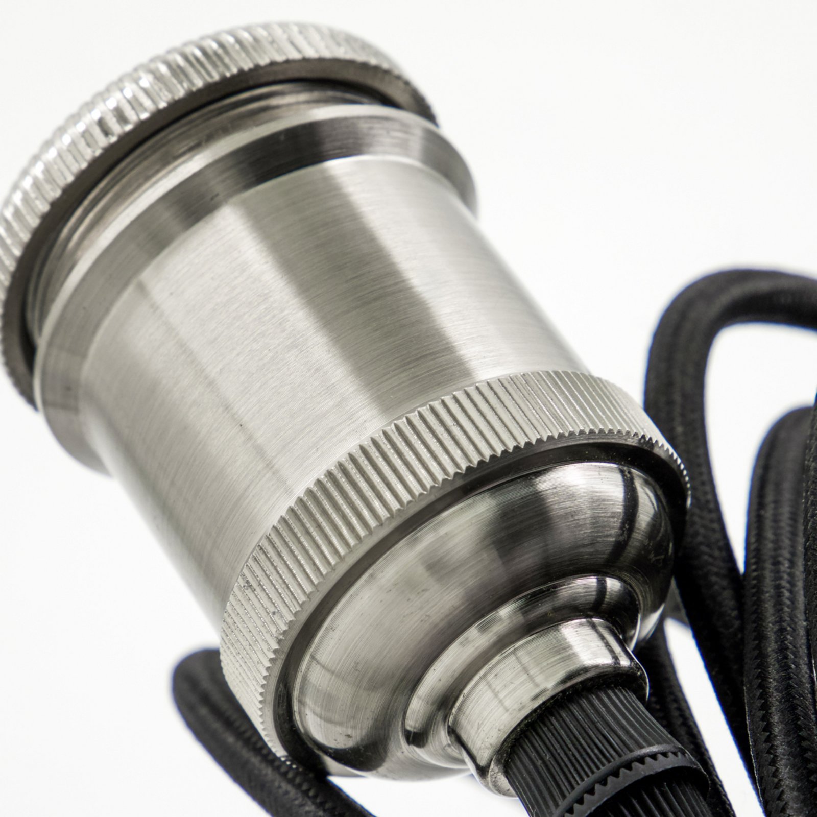 HDFly pendant light, silver/black, E27 - House Doctor