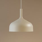 Paulmann hänglampa Embla II, krämfärgad, Ø 30 cm, metall