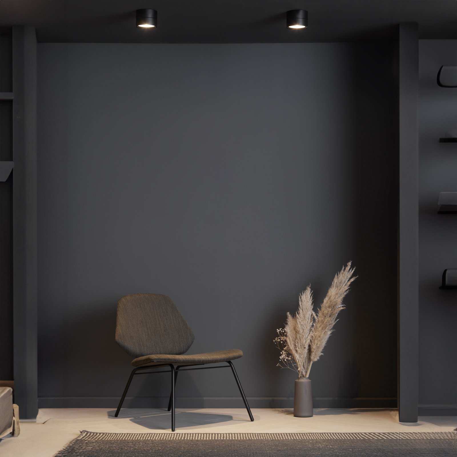 Ray Spot Black - Loom Design