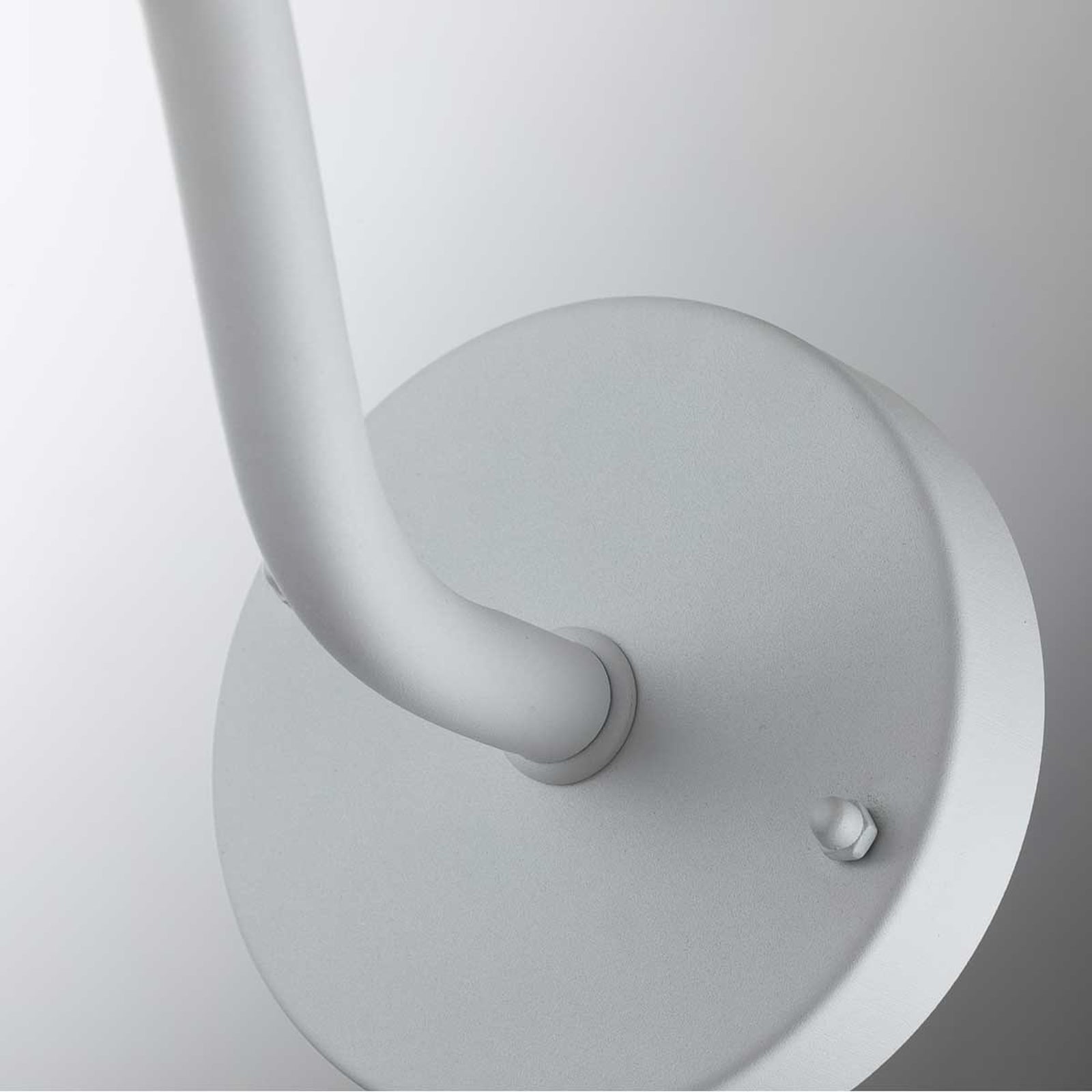 Applique d'extérieur Klampenborg, blanche, acier inoxydable, IP44 - Elstead