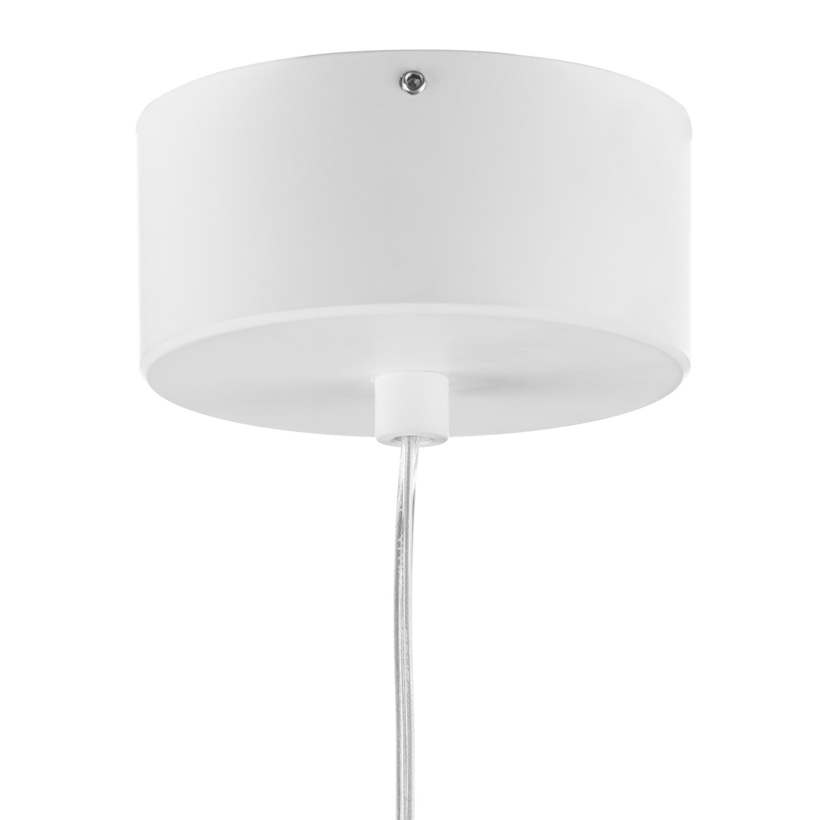 Bendis - slim LED hanging light in white