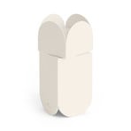 Arcs Salz- und Pfefferstreuer weiß Edelstahl 11 cm - HAY