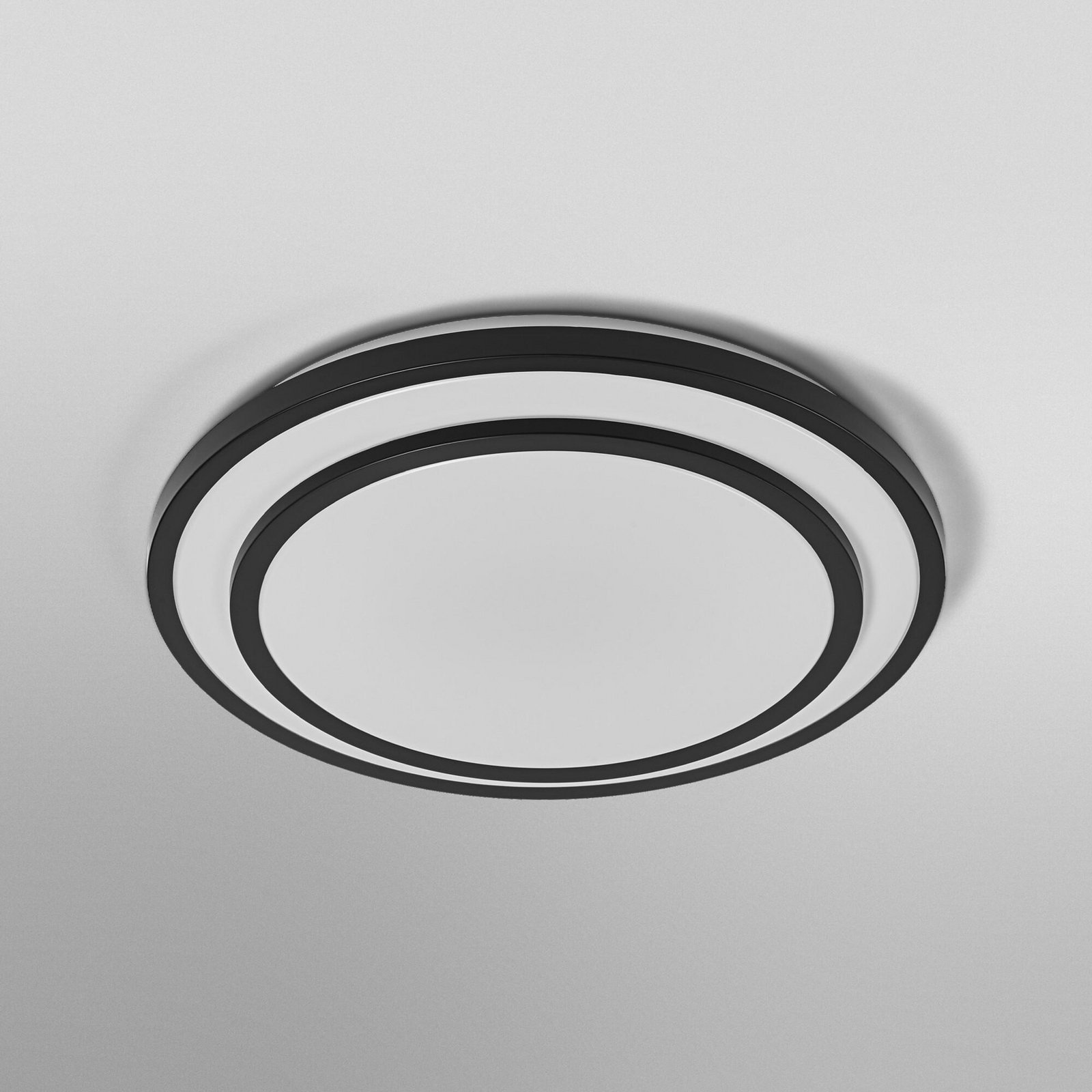 OSRAM LED-Deckenleuchte ORBIS BERLIN, schwarz Ø 39 cm Metall