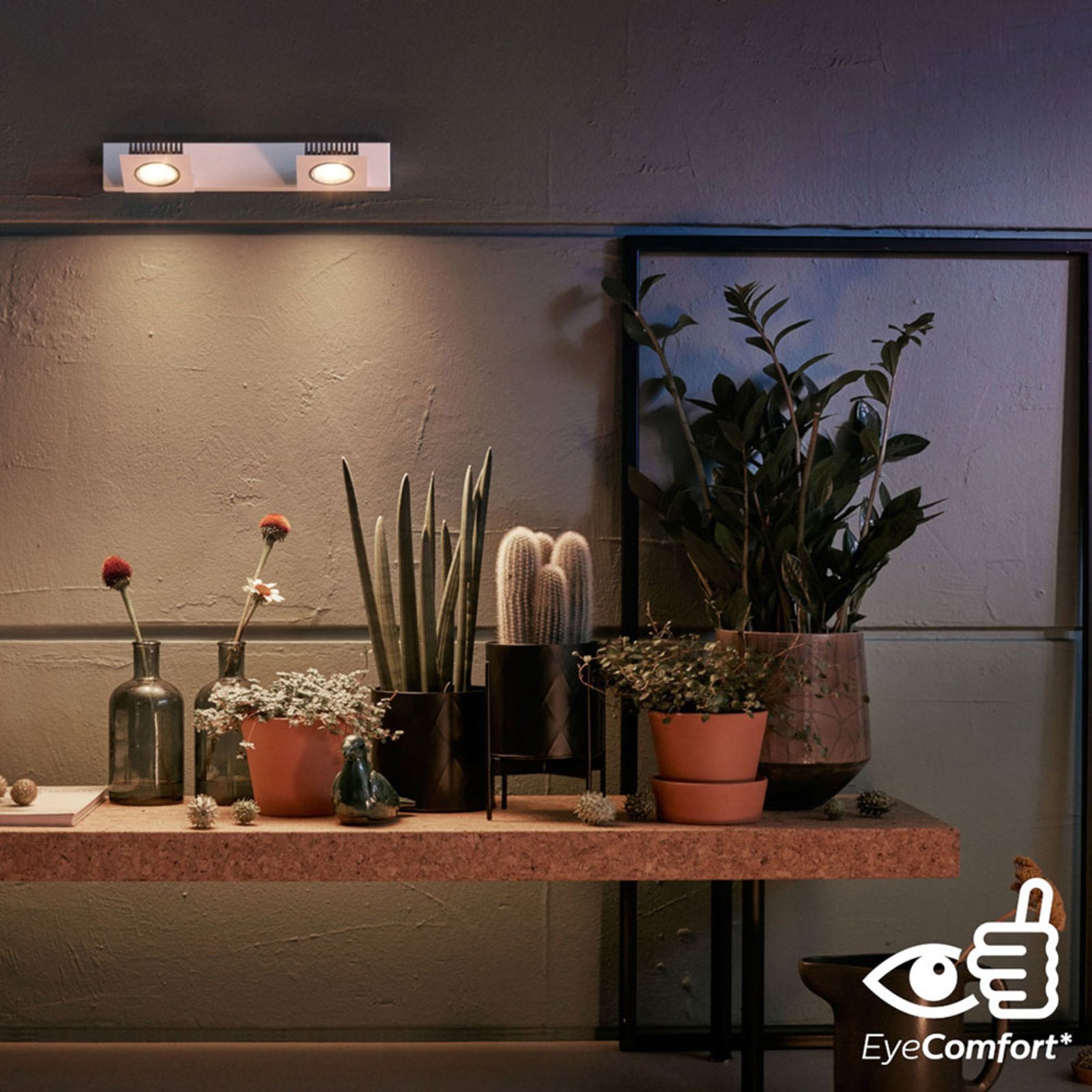 Izzó LED 4,6W (50W/355lm) GU10 - Philips