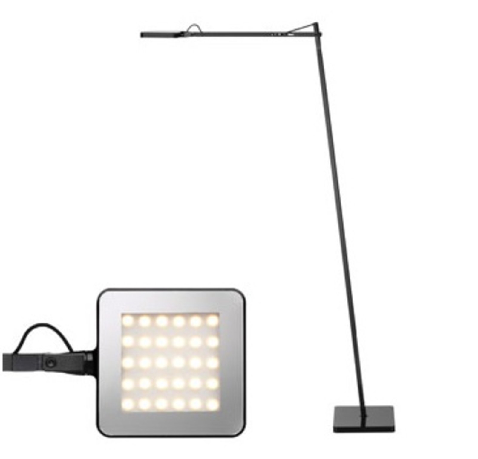 Kelvin LED F Golvlampa Svart - Flos